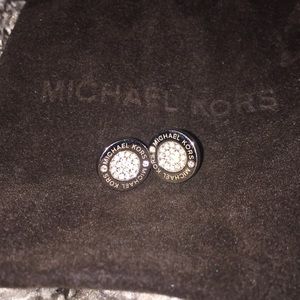 Michael Kors silver earrings
